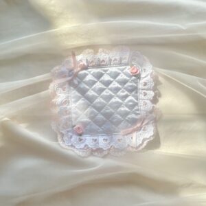 ♡romantic rose frill coaster♡